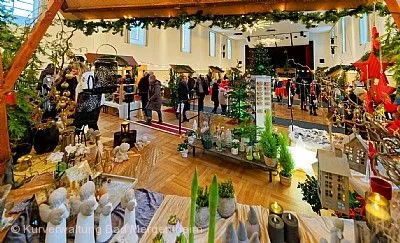 Weihnachtsmarkt im und um das Kurhaus in Bad Mergentheim