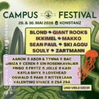 Campus Festival Konstanz 2026 – Kombiticket Freitag & Samstag in Konstanz
