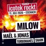 Icotek Rockt: Milow | Maël & Jonas in Eschach (18 km von Welzheim)