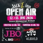 Jack-inn Open Air in Wolfach (23 km von Dunningen)