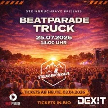 Steinbruchrave Truck Beatparade 2026 in Empfingen