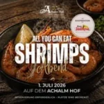 All You Can Eat SHRIMPS in Reutlingen (13 km von Tübingen)