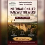 Internationaler Tanzwettbewerb in Kirchberg an der Jagst (24 km von Rothenburg ob der)