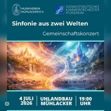 Sinfonie aus zwei Welten in Mühlacker