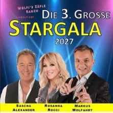 Die 3. grosse Stargala – Rosanna Rocci, Markus Wolfahrt, Sascha Alexander in Schopfheim