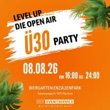 Level Up Ü30 Die Open Air Party in Pforzheim