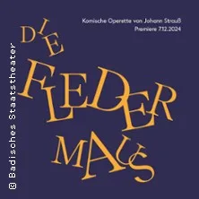 Die Fledermaus in Karlsruhe