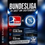 HBW Balingen-Weils. vs. TVB Stuttgart in Villingen-Schwenningen (15 km von Bräunlingen)