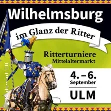 Wilhelmsburg Ritterturnier 16.00 Uhr in Ulm